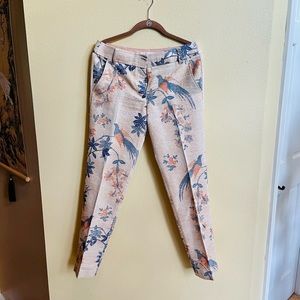 Tory Burch textured printed pants
